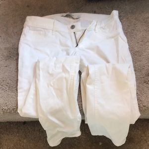 New! White Abercrombie and Fitch Skinny Jeans